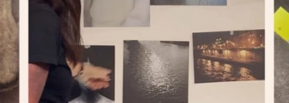 Презентация новой осенней линии макияжа Noir et Blanc de Chanel в Париже