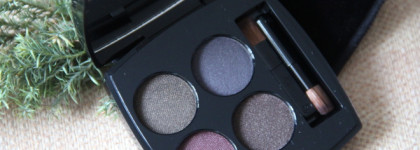 Noir et Blanc de Chanel: палетка Les 4 Ombres в оттенке 332 Noir Suprême