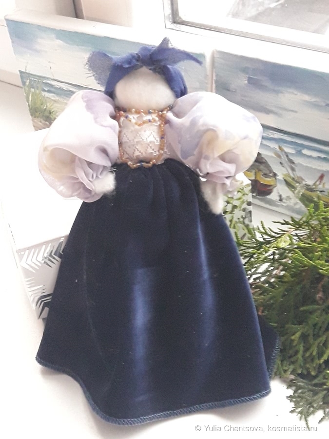 Кукла-берегиня -пани Солоха. Фото на телефон.