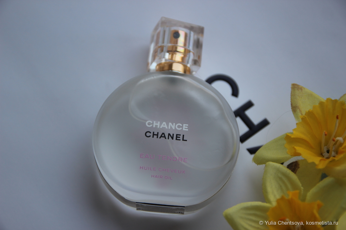 Mасло для волос  Chance Eau Tendre ( Huile Cheveaux) от Chanel.