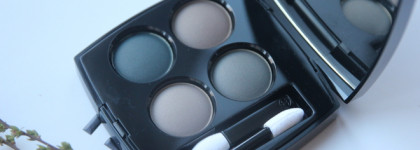 Яркая сдержанность с палеткой Les 4 Ombres в оттенке 324 Blurry Blue от Chanel