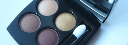 Back to the future с палеткой Les 4 Ombres 382 Lumières et Vibrations и карандаш в оттенке 48 Or Antique от Chanel