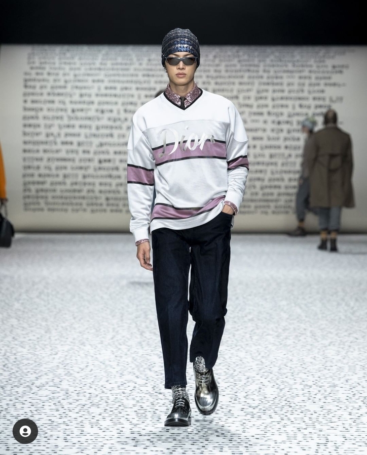 Коллекция Dior Men Pre-Fall 2022. Фото из соц. сетей бренда.