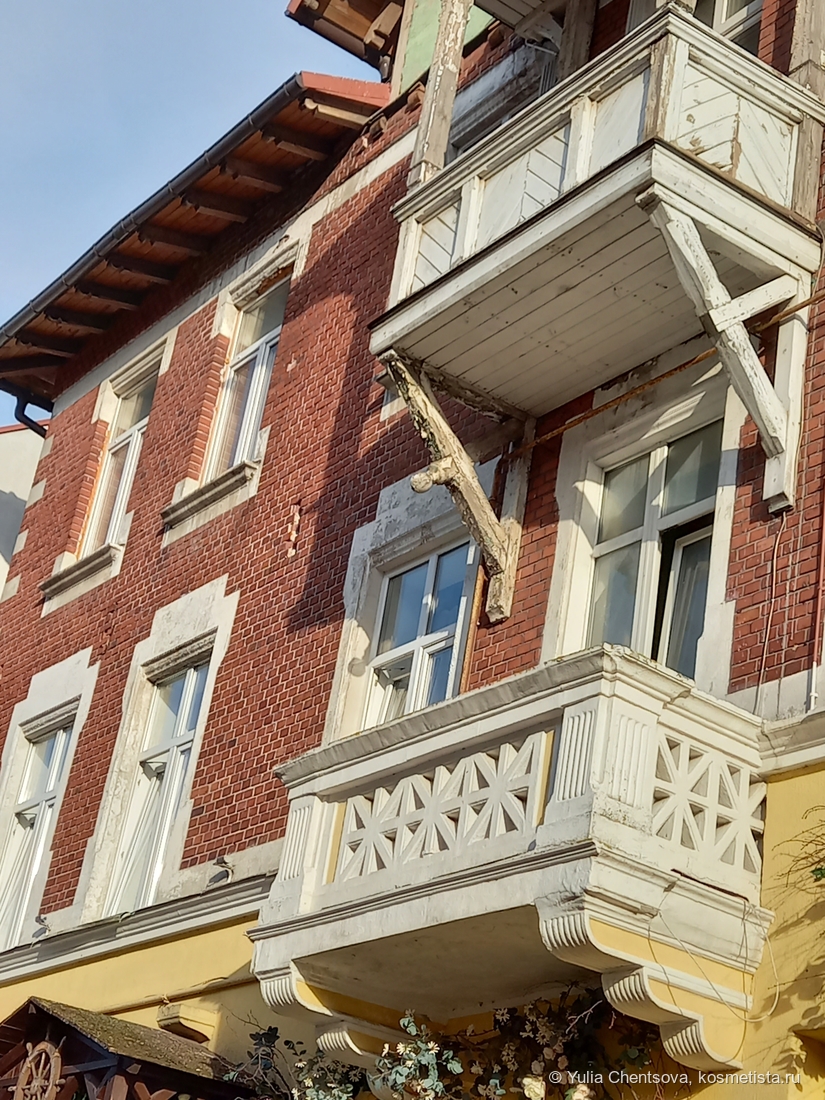 Немецкие балконы ( отреставрированные). Фото из личного архива автора поста.
