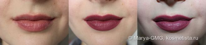 Golden Rose: а стОит ли? Matte Lipstick Crayon №№ 08,10,11 и Lip&Blush Velvet Touch № 03
