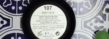 Помидором в макияж. Румяна Kiko Milano Soft Touch Blush, Tomato