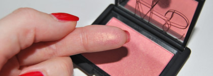 Румяна NARS Blush и Лак для губ Full Vinyl Lip Lacquer Laque A Levres Vinyle в оттенках Orgazm