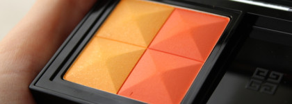 Лето, загар и компактные двухцветные румяна для лица Givenchy Prisme Blush в оттенке 10 power