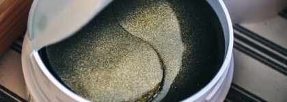 Патчи Petitfee Black Pearl & Gold + результаты от использования в фото before/after