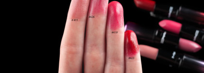 MAC Love me Lipstick оттенки # 411, # 419, # 423, # 426