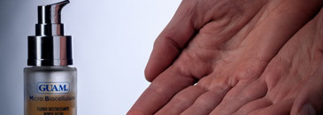 Уход за кожей вокруг глаз с Guam. Флюид от темных кругов Micro Biocellulaire