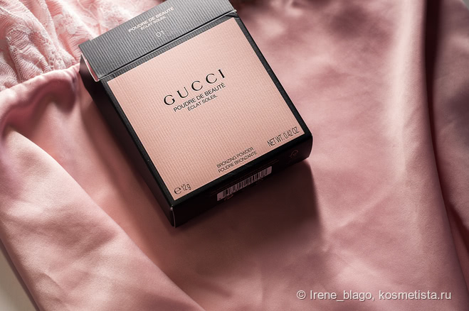 Так ли прекрасен? Бронзер от Gucci Bronzing Powder Poudre De Beauté Éclat Soleil ( # 01)