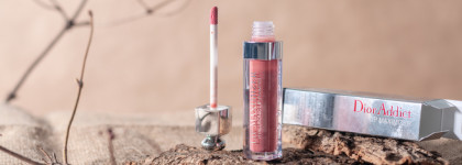 Addict Lip Maximizer (# 012 Rosewood) от Dior. Сравнение с маслом Addict Lip Glow Oil