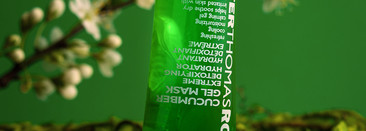 Зелёная маска для лица Cucumber Gel Mask от Peter Thomas Roth с лёгким увлажняющим эффектом