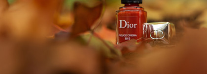 Про осень и об осени с Dior Le Vernis # 849 Rouge Cinema
