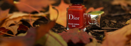 Про осень и об осени с Dior Le Vernis # 849 Rouge Cinema