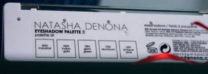 Ярко провожаем год с Natasha Denona и палеткой 5 Eyeshadow Palette 09