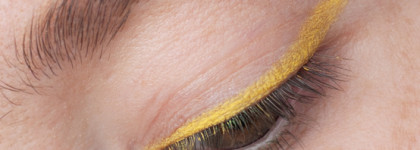 Лето в Цвете. Карандаши L.A. Girl shockwave neon liner (#screamin GP 737) и Lamel Professional Oh my color gel eye liner (#403, #406)