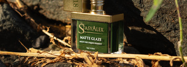 Снова про зелень и Стасю. Пигмент Matte Glaze by StasyAlex (MG 18 Moss)