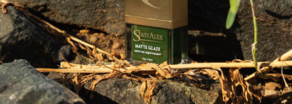 Снова про зелень и Стасю. Пигмент Matte Glaze by StasyAlex (MG 18 Moss)