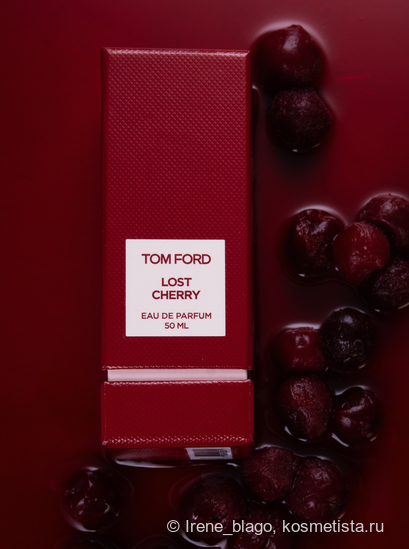 Потерянная Вишня в Вишнe. Tom Ford Lost Cherry