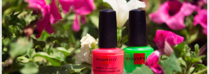 Лето в неоне с Sophin nail Polish. (#233, #230)