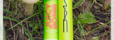 Трава не везде зеленая. MAC squirt plumping gloss stick #15 Like squirt / Essence Juicy bomb glossy butter balm #04 Kiwi to my Heart
