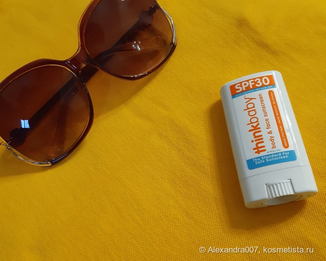 Любимая защита от солнца thinkbaby face and body sunscreen SPF 30 Отзывы покупателей