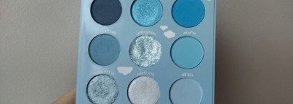 Для скучающих по ясному небу, морю и теплым денькам - холодная палетка On Cloud Blue от Colourpop