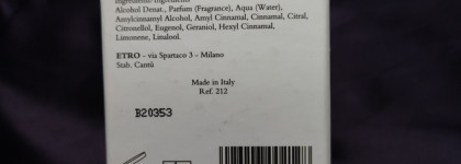 Итальянский скромняга Etra Etro (Edt)От Etro: жар специй, пыльность древесины