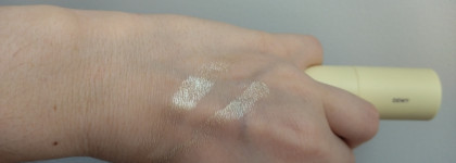 Пробую Arive Makeup - Duo Highlighter Stick в оттенке 05 Platinum