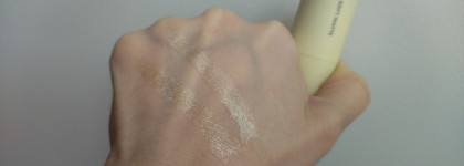 Пробую Arive Makeup - Duo Highlighter Stick в оттенке 05 Platinum