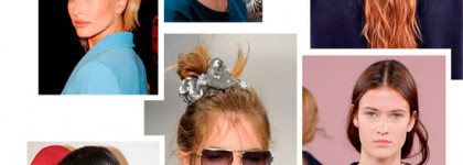 Объёмные резинки для волос из 90-х снова в моде? Invisibobble знают о трендах всё