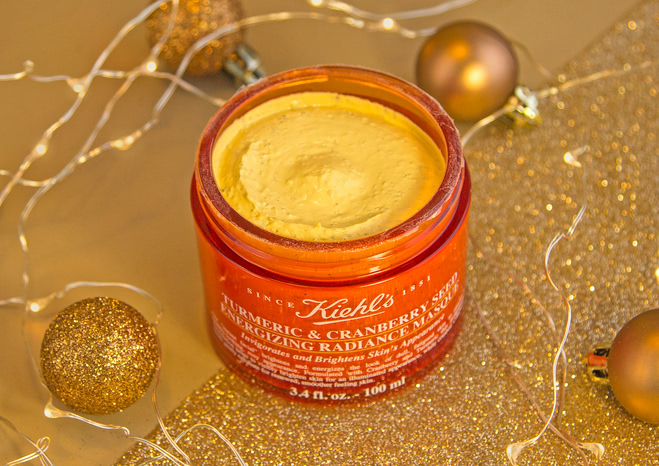 Маска для мгновенного сияния кожи от Kiehl's (Turmeric & cranberry seed energizing radiance masque). Современная сказка о Золушке
