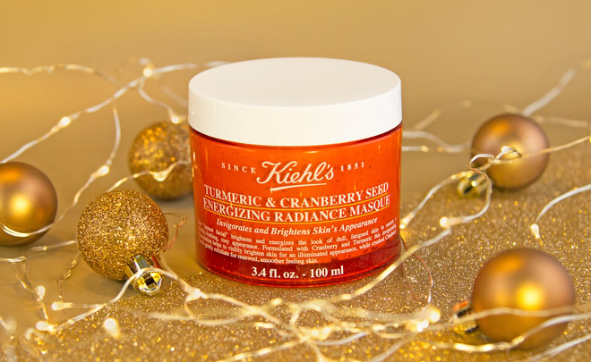 Маска для мгновенного сияния кожи от Kiehl's (Turmeric & cranberry seed energizing radiance masque). Современная сказка о Золушке