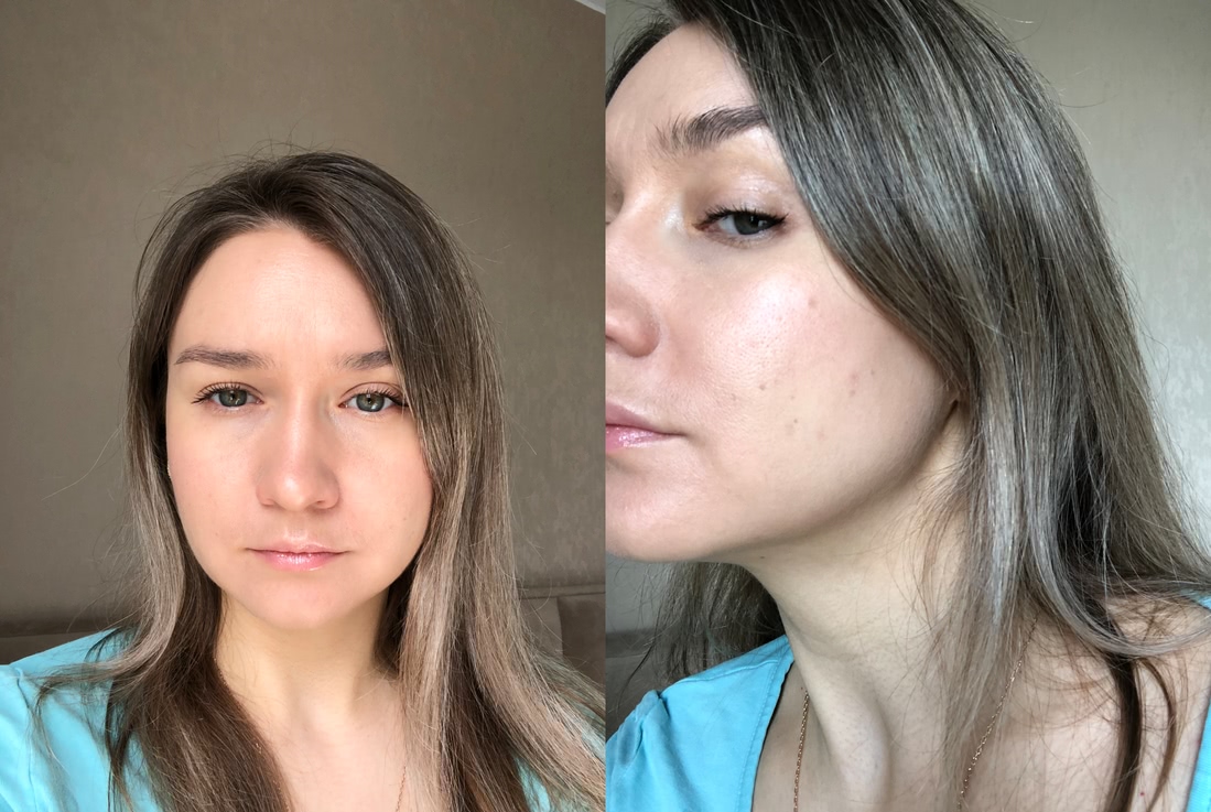 Лицо с Eveline art professional make-up