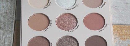 Блестящие кокосы. ColourPop Going Coconuts pressed powder palette