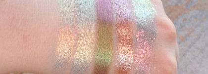 Пигменты Tammy Tanuka Sigil Inspired Султанша моего сердца, Россыпь веснушек, Унесённая мечтами, Энигма и Бронзовая караванщица