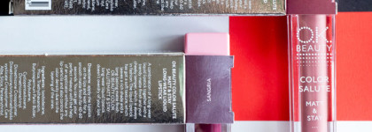 Коллекция матовых стойких жидких губных помад Color salute Matt & Stay от O.K. Beauty