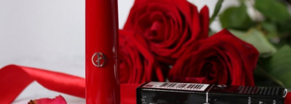 Легкая и нежная помада-бальзам Giorgio Armani Ecstasy Shine №503 fatale