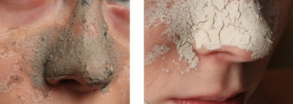 Сравнение чёрной и белой масок GlamGlow. Youthmud Tinglexfoliate Treatment и Clearing supermud treatment