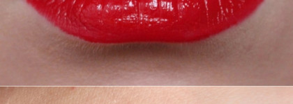 Идеальный красный: YSL Rouge Pur Couture 01, Clarins Joli Rouge 742, Clarins Joli Rouge Velvet 742v, Dior Rouge 999, Lancome L'absolu Lacquer 134