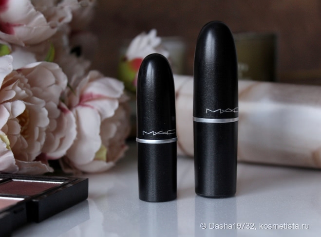 Губная помада МАС Mini Traditional Lipstick в оттенке Mehr и Карандаш для губ МАС Lip Pencil в оттенке Soar