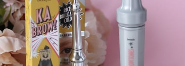 Красивые брови от Benefit: крем-гель для бровей Ka-Brow! Benefit в оттенке 3 и Средство для объёма бровей 3D Browtones Benefit в оттенке 4 темно-коричневый