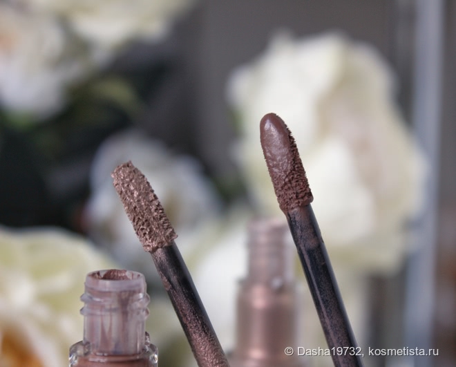 Giorgio Armani Eye Tint в оттенках Camel Smoke 23, Rose Ashes 11 - макияж глаз в два взмаха