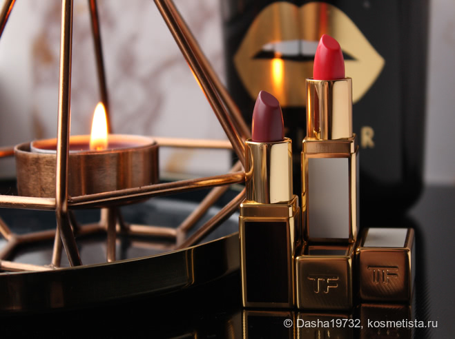 Tom Ford Lip Color в оттенках Casablanca и Le Mepris
