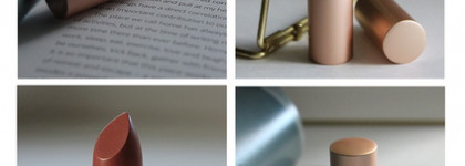 Помада Uvinion в оттенке Sophie, сравнение с Мас Velvet Teddy