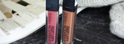 Лучший нюд из двух помад: Catrice Generation Matt Comfortable Liquid Lipstick 040 и 080
