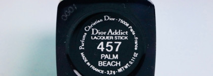 Мой весенний фаворит - Dior Addict Lacquer Stick в оттенке Pulm beach. Сияющий глянец и великолепная текстура