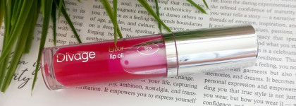 Лучшее среди бюджетных - Масло – блеск для губ Elixir Lip oil от бренда Divage в оттенке 04